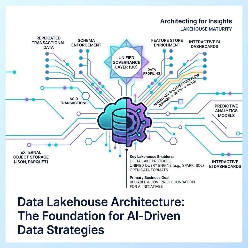 Data Lakehouse Architecture: The Foundation for AI-Driven Data Strategies