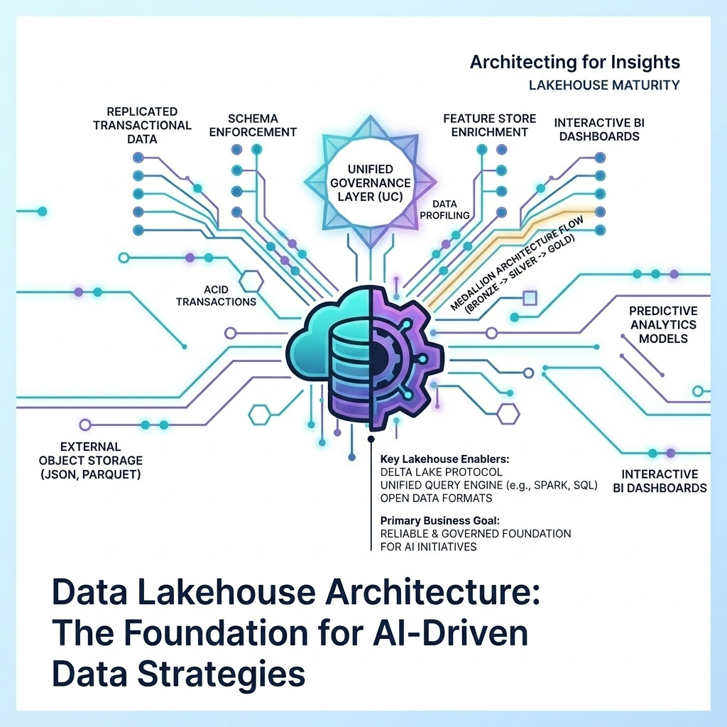 Data Lakehouse Architecture: The Foundation for AI-Driven Data Strategies